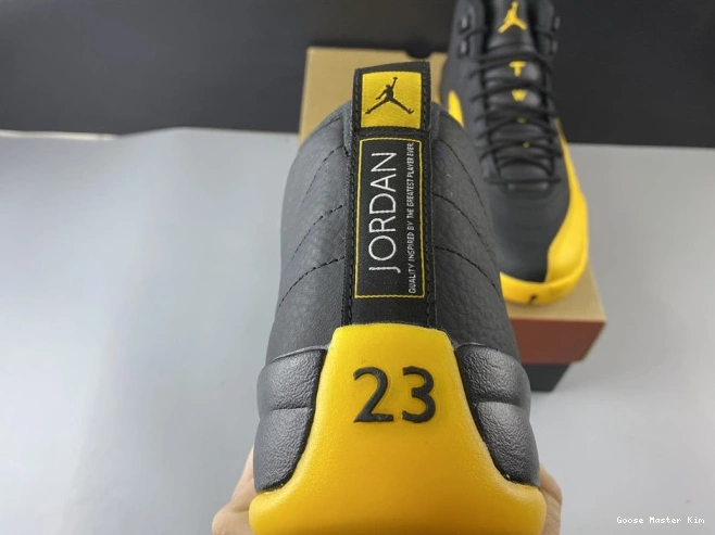 Gold 130690-070 Jordan Retro University Air Black 12 0704